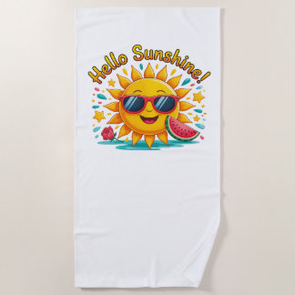 Hello Summer  Strandtuch