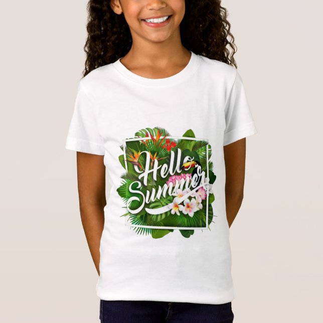 Hello Summer T - Shirt (Vorderseite)