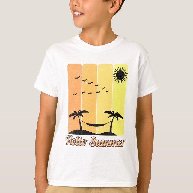 Hello Summer T - Shirt (Vorderseite)