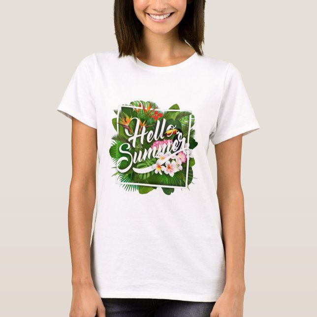 Hello Summer T - Shirt (Vorderseite)