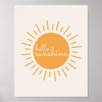 hello Sunshine boho Kinderzimmer