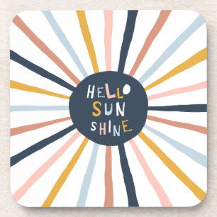 Hello Sunshine Getränkeuntersetzer