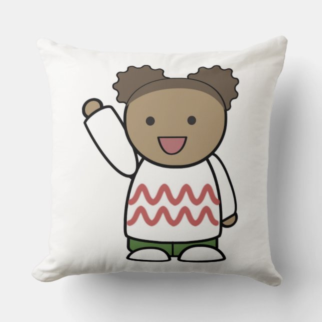 HELLO TEDDY BEAR KISSEN (Vorderseite)