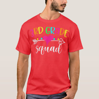 Hello Third Grade Squad Gefärbte Krawatte T-Shirt