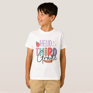 Hello Third Grade T-Shirt