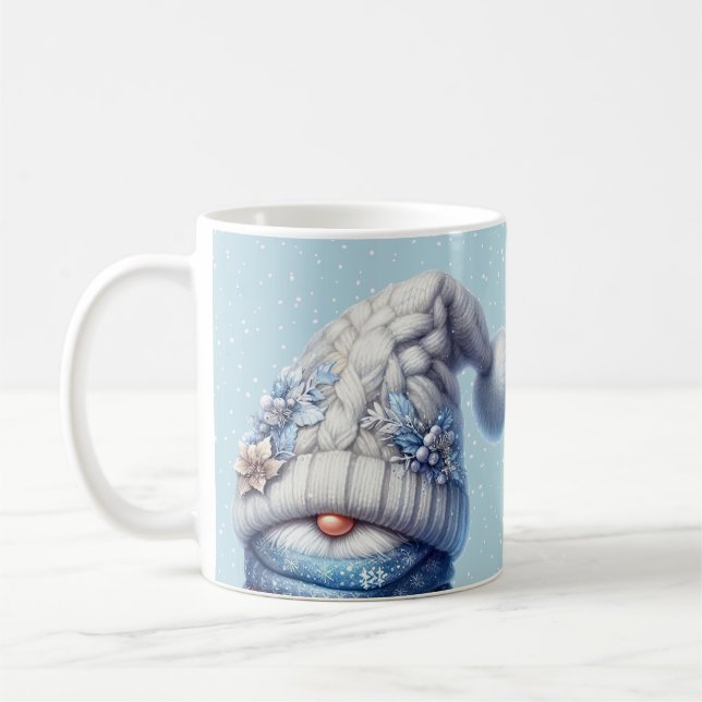 Hello Winter Gnome Tasse (Links)