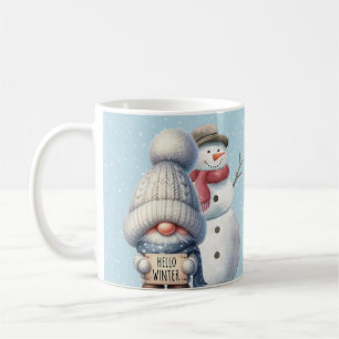 Hello Winter Gnome Tasse