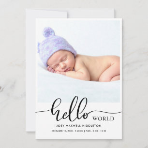 Hello World Modern Script Ankündigung