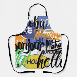 Hello World Schürze