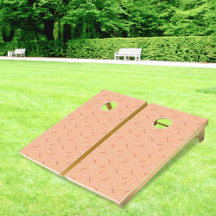 Hellorange Memphis Muster Corn Hole Set