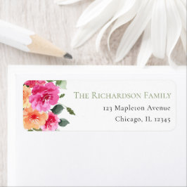 Hellorange-rosafarbene Erdbäume Blütenfrühling Som