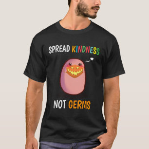 Helloween Potato mit Maskenausbreitung T-Shirt