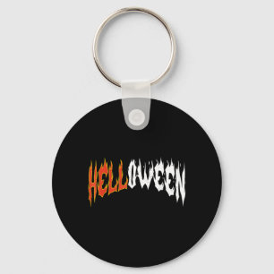 Helloween Retro Halloween Gruselige Jahreszeit Hor Schlüsselanhänger