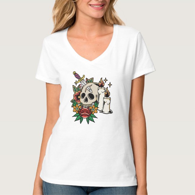 Helloween Tattoo T - Shirt (Vorderseite)
