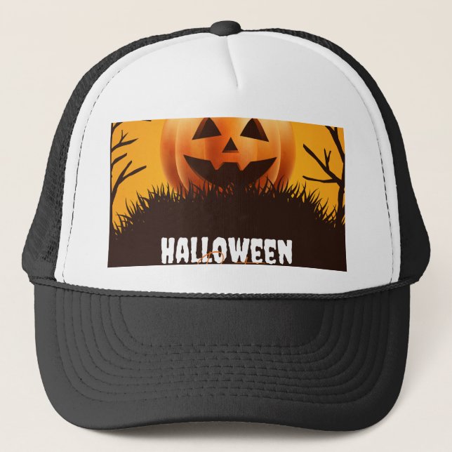 Helloween Truckerkappe (Vorderseite)