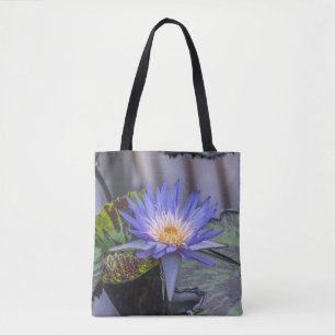 Hellpurpurne Wasserlilie Taschen-Tasche