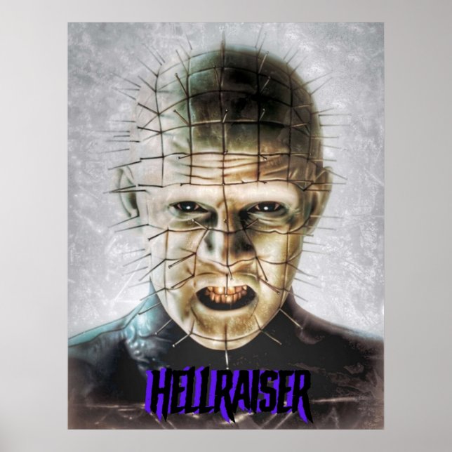 Hellraiser Pinhead Horror Poster (Vorne)
