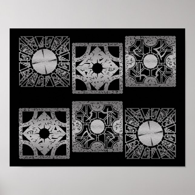 Hellraiser Puzzle Box entschlüsselt Poster (Vorne)