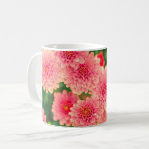 Hellrosa Blume Kaffeetasse