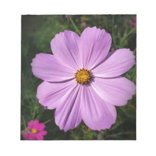 hellrosa Blume Notizblock