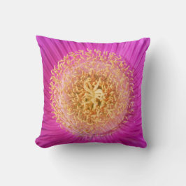 Hellrosa Blume Pilze Kissen