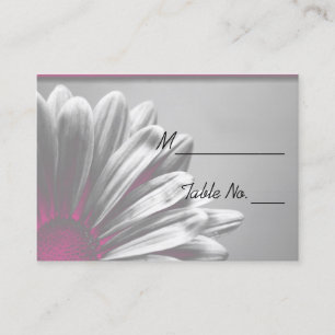 Hellrosa Blumenstrauß Hochzeitsszenarien - Platzka Platzkarte