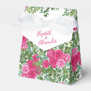 Hellrosa Blumenzehen Geschenkschachtel