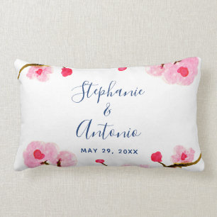 Hellrosa Cherry Blossom Lendenkissen