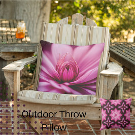 Hellrosa Dahlia, floral, Kissen