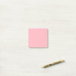 Hellrosa Einfach 7,62 cm x 7,62 cm Post-it Klebezettel