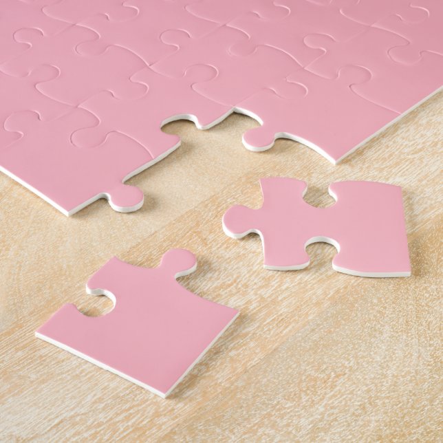 hellrosa Farbe Puzzle (Seite)