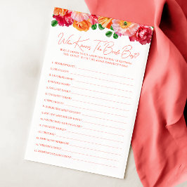 Hellrosa Flora, die das beste Spiel der Braut kenn