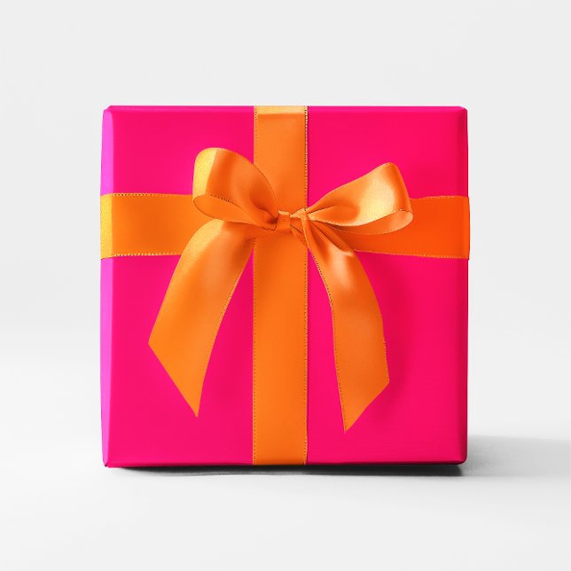 Hellrosa Geschenkpapier (Bright Pink Wrapping Paper)