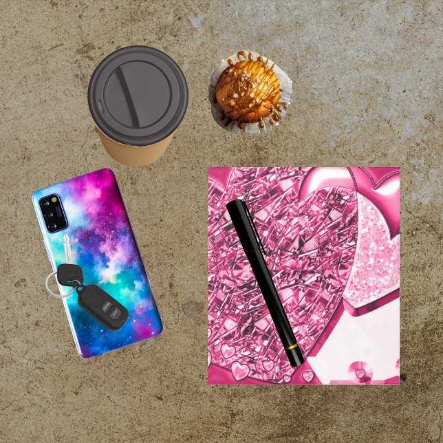 Hellrosa Glam Pad Notepad Notizblock (Von Creator hochgeladen)