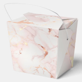 Hellrosa Körbchen Geschenkschachtel