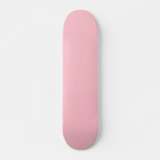 Hellrosa massive Farbe Mädchenpastell Skateboard