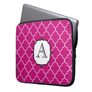 Hellrosa Monogram-Notebookschlauch Laptopschutzhülle