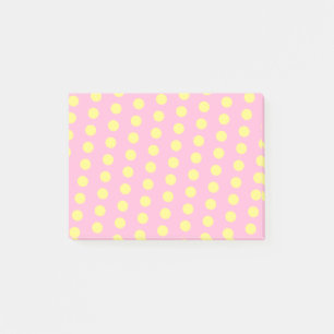 Hellrosa Nachhinweise Post-it Klebezettel