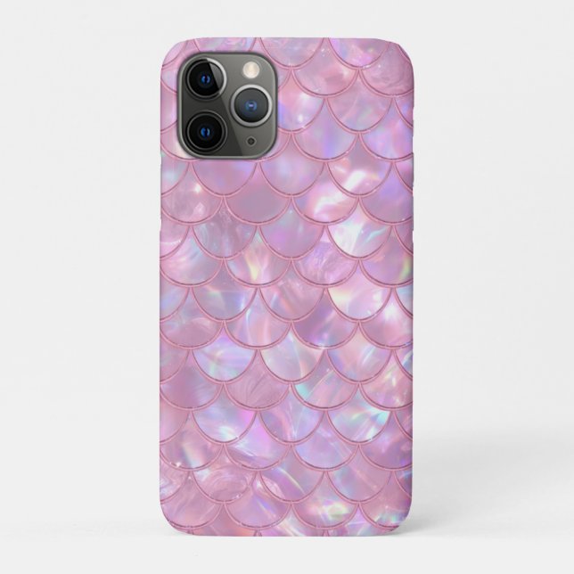 Hellrosa Nixen-Druck Case-Mate iPhone Hülle (Rückseite)