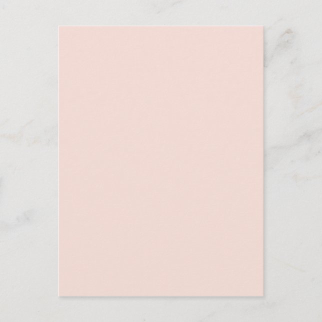 hellrosa postkarte (Vorderseite)