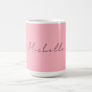 Hellrosa professionelle einzigartige klassische Ha Kaffeetasse