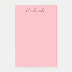 Hellrosa professionelle einzigartige klassische Ha Post-it Klebezettel