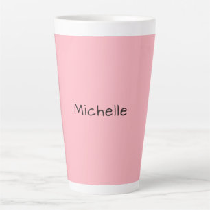 Hellrosa professionelles einzigartiges lässiges Ha Milchtasse