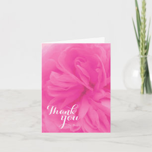 Hellrosa Rose Dankeschön an Freundin-Karte Dankeskarte