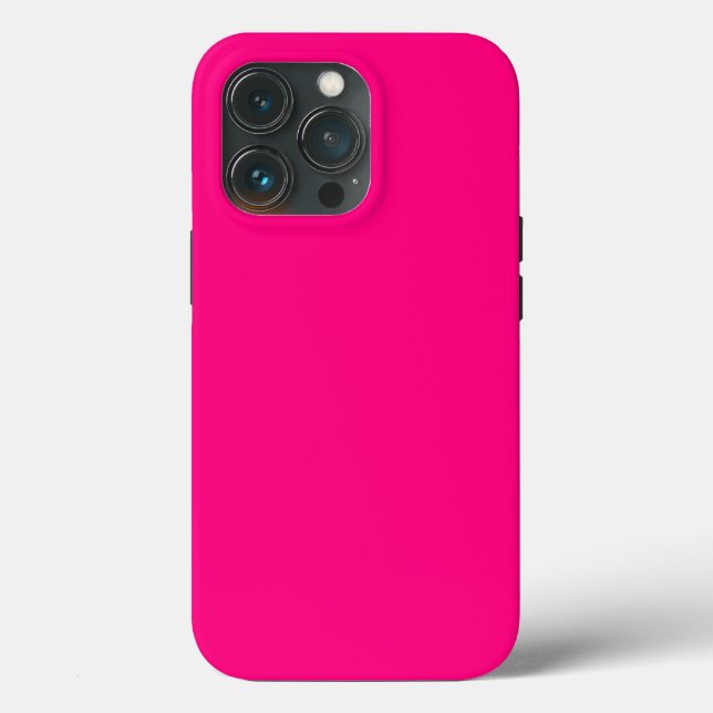 Hellrosa Rose hex code FF007F Case-Mate iPhone Hülle (Rückseite)