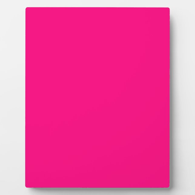 Hellrosa Rose hex code FF007F Fotoplatte (Vorderseite)