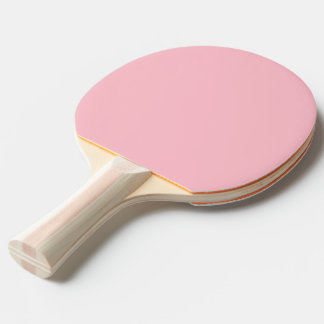 Hellrosa, solide Farbe Girly Pastel Tischtennis Schläger