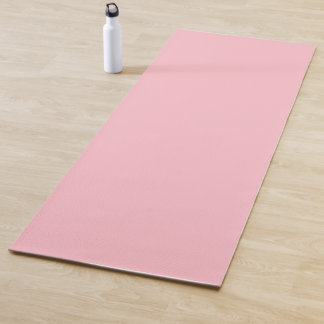 Hellrosa, solide Farbe Girly Pastel Yogamatte