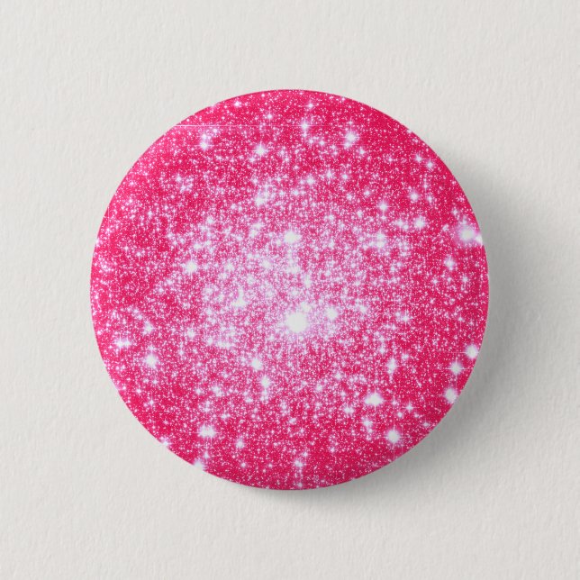 Hellrosa Stars Button (Vorderseite)