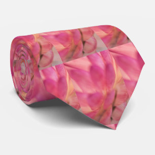 Hellrosa Strawblume Krawatte
